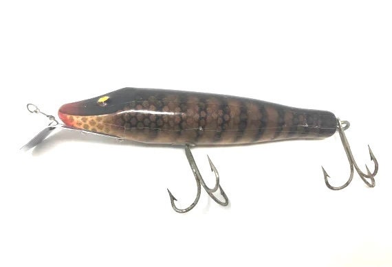 Vintage South Bend Pikie Best-O-Luck Fishing Lure / South Bend Pikie Best O  Luck Antique Fishing Lure