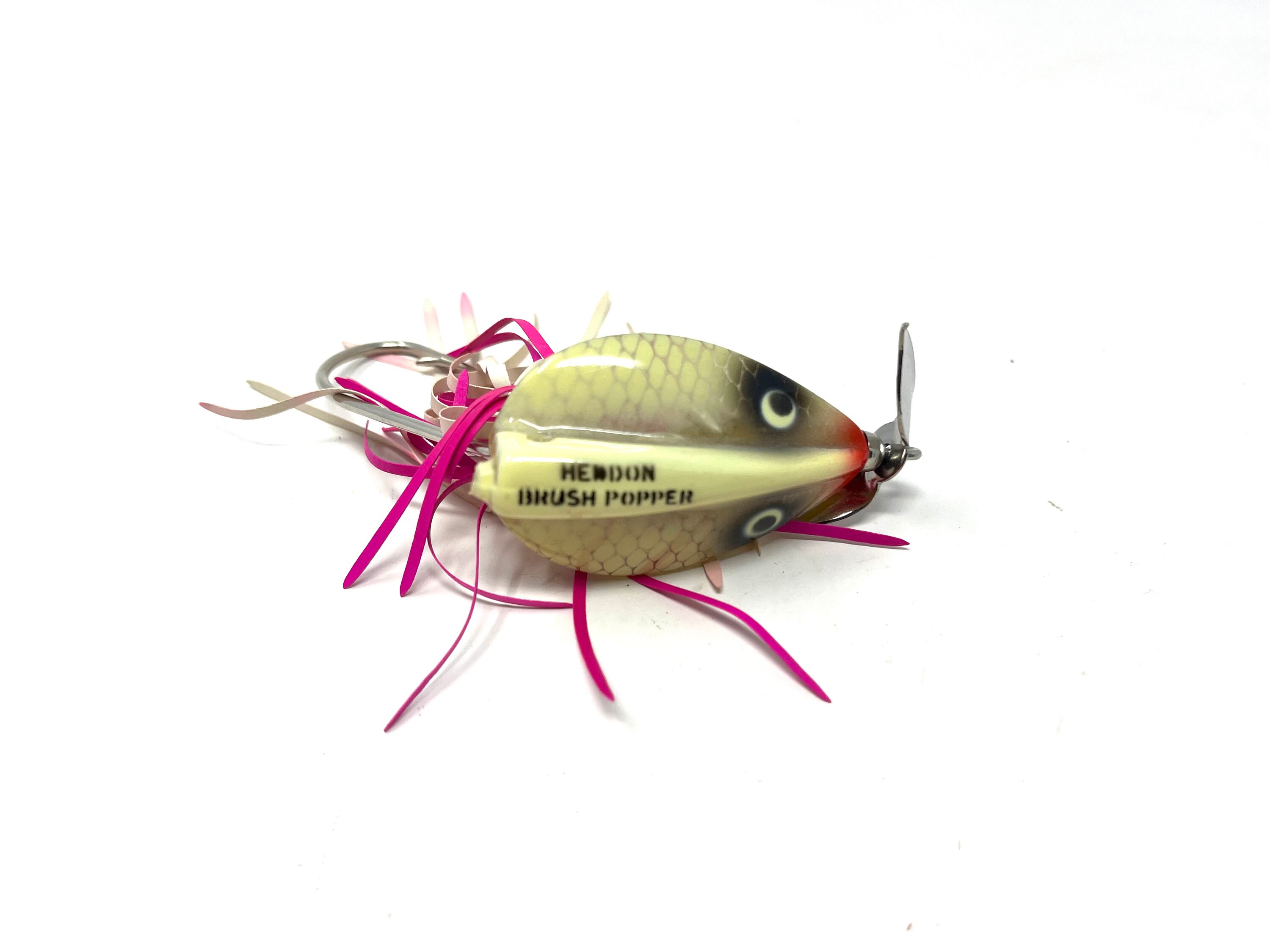 creek chub giant pikie fishing lure Vintage Creek Chub Special Order Silver Shiner Giant Pikie Lure 6003