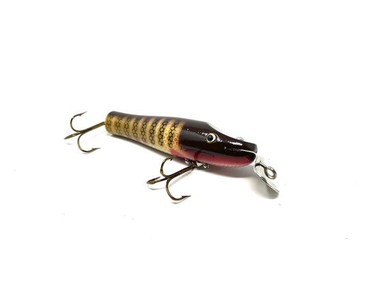 Vintage Lucky Strike Pikie Lure Unfished / Antique Fishing Lure