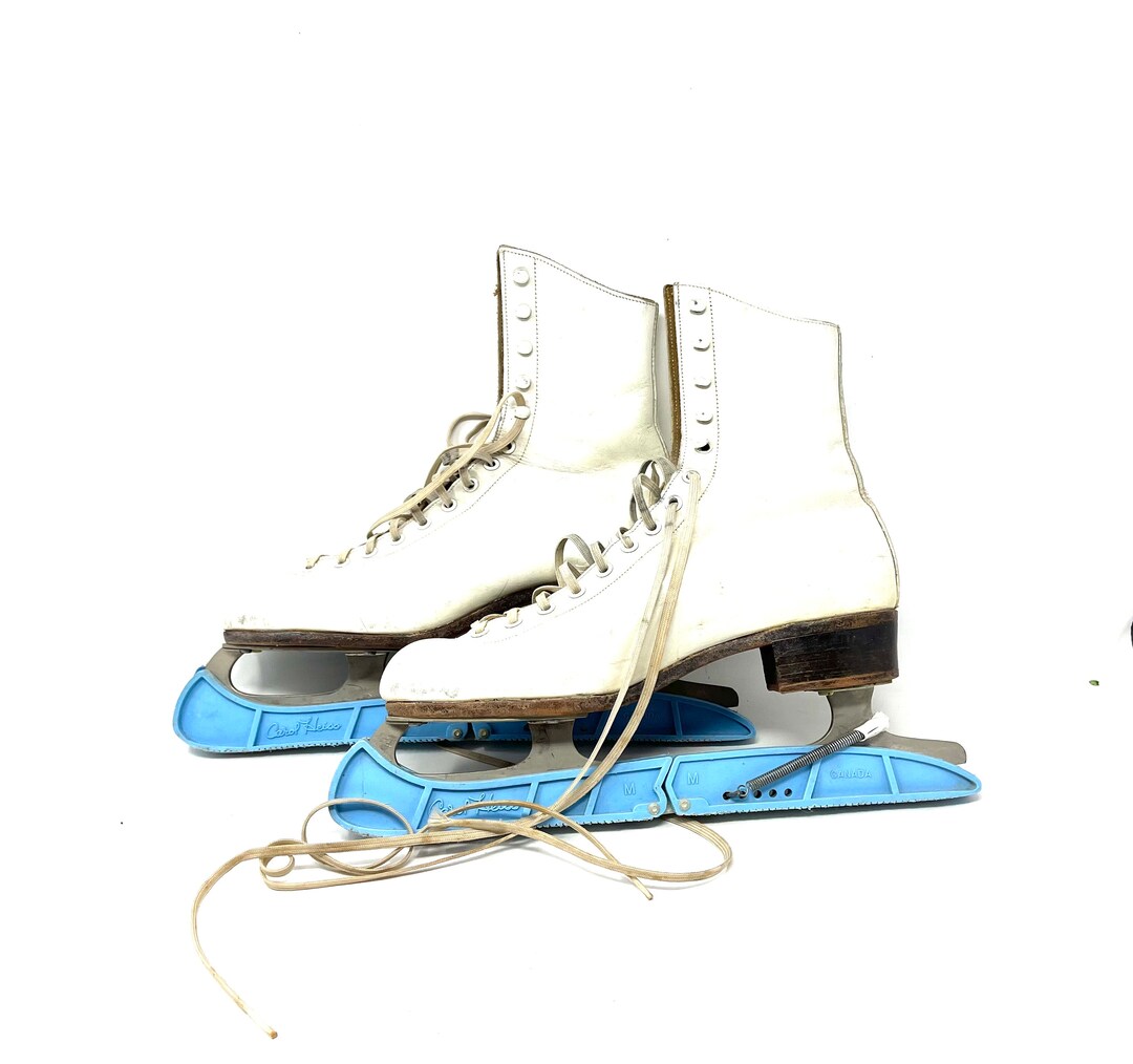 Vintage Girls Ice Skates Size 7 / Antique Ice Skates Etsy