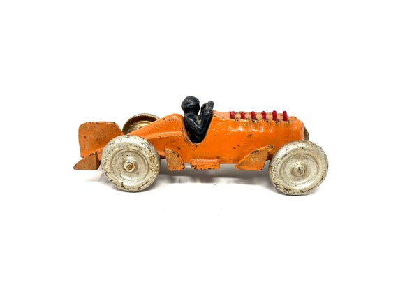 Buy Hubley Cast Iron Toy Race Car With Moving Pistons Vintage Antique Hubley Cast Iron Car Online in India Etsy