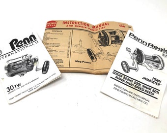 Vintage Heddon Fishing Tackle Box Vest Pocket Catalog Rods Lures
