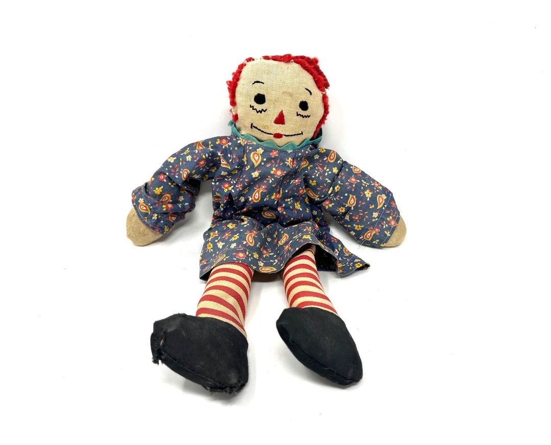 Raggedy Ann Rag Doll Vintage / Antique Raggedy Doll - Etsy