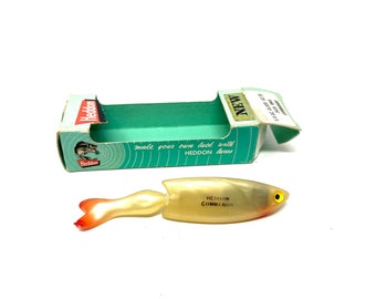 Vintage Heddon King Basser Fishing Lure: Glass Teddy Bear Eyes - Etsy