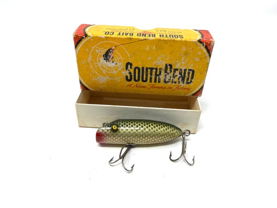 Vintage South Bend Babe-oreno No. 972 SF Green Blend Fishing Lure
