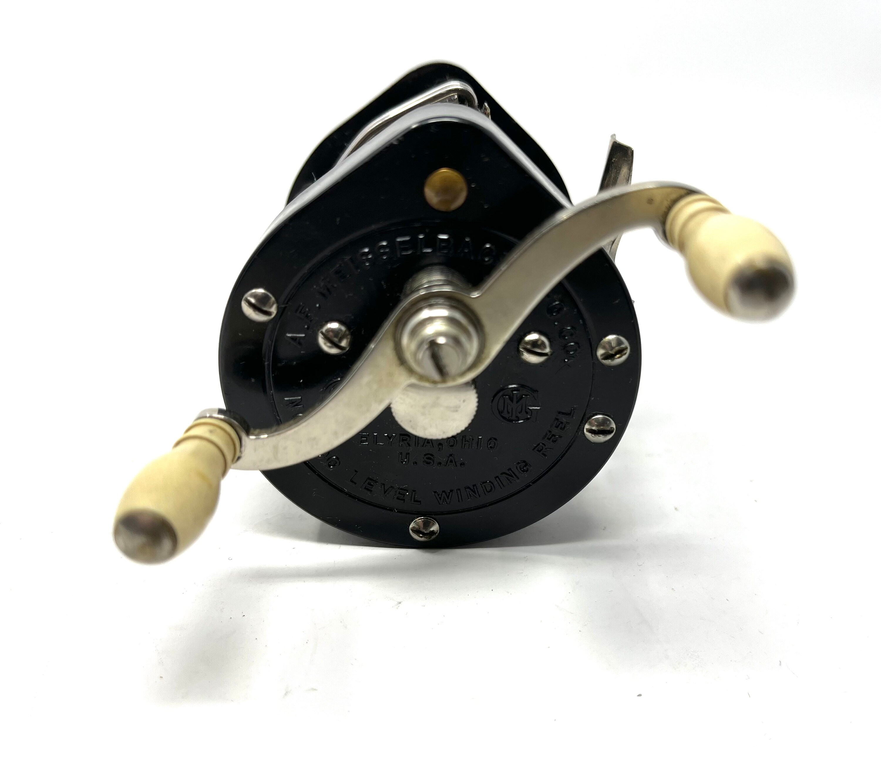 Moulinet De Pêche Vintage A.F. Meisselbach - Niveau CO 100 - Fabriqué USA