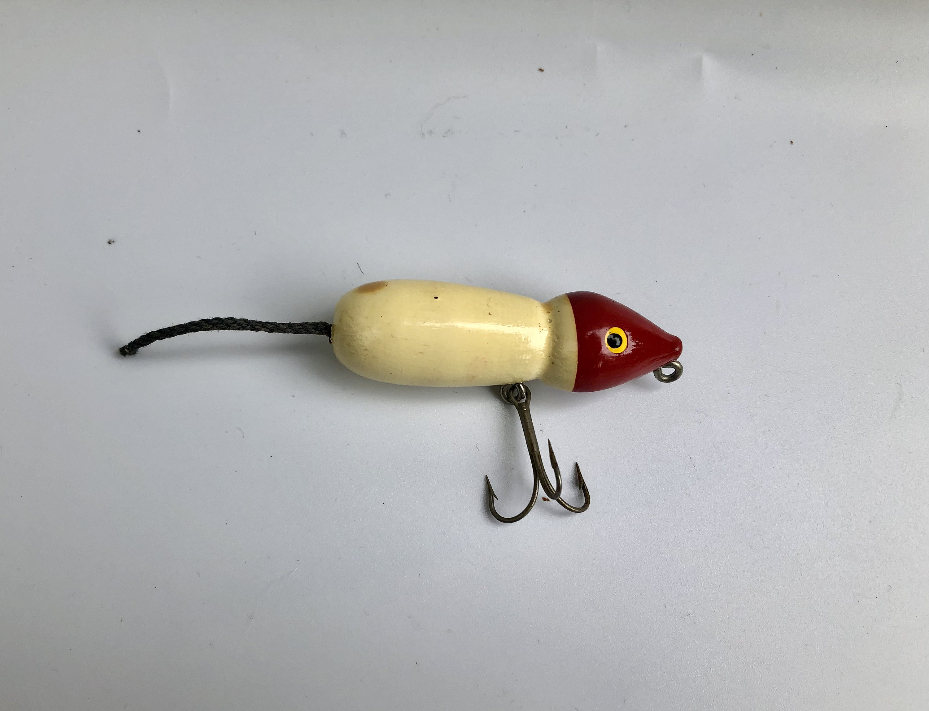 Vintage Abbey & Imbrie Mouse Fishing Lure / Antique Fishing Vintage Abbey & Imbrie Mouse Fishing Lure / Antique Fishing