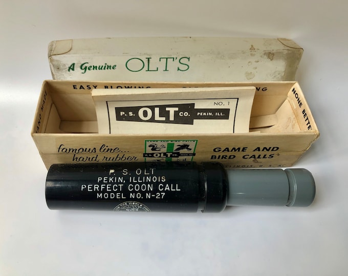 Squirrel Call Label Vintage P.S. Olt Squirrel Call: Regular P-17 - Etsy