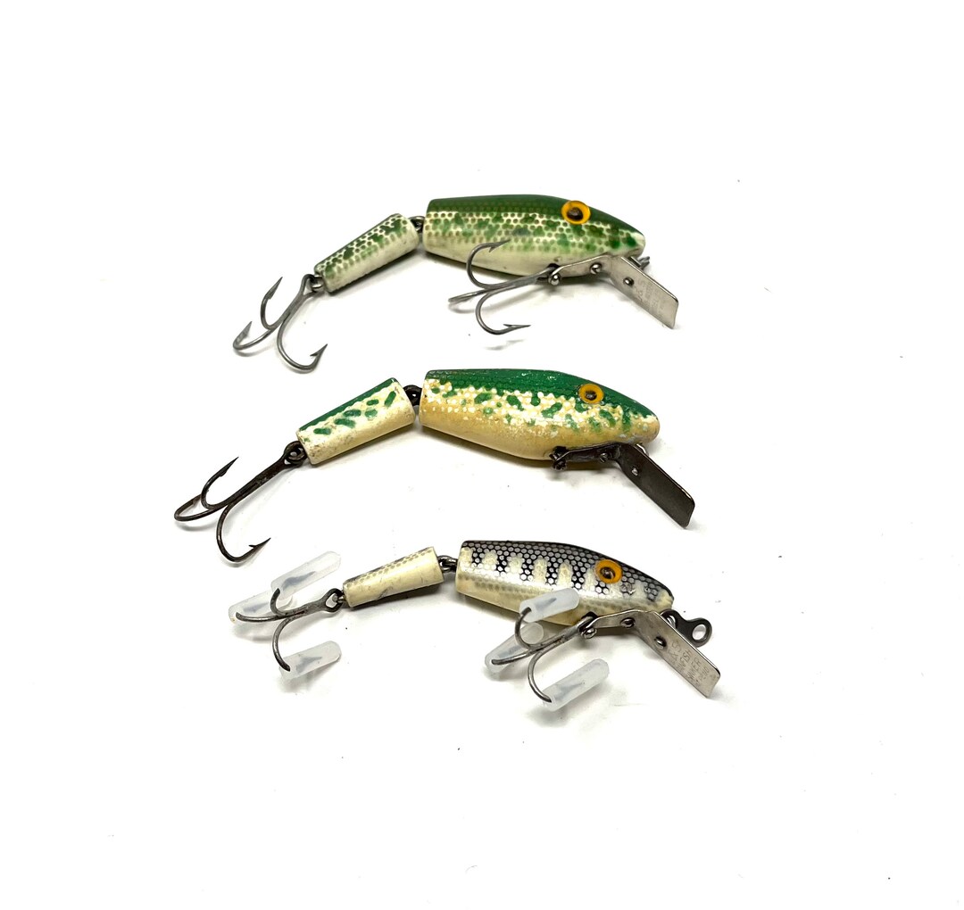 3 Vintage L & S Fishing Lures / 3 Antique Fishing Lure L and S Etsy