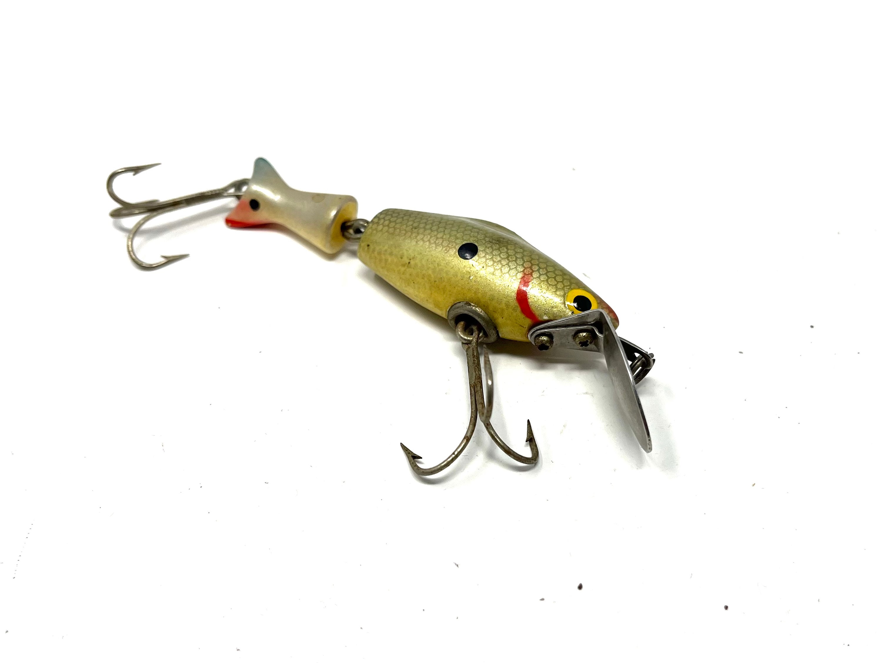 Vintage True Temper Shad Jointed Fishing Lure / Antique Jointed Fishing Lure  True Temper Shad -  Hong Kong