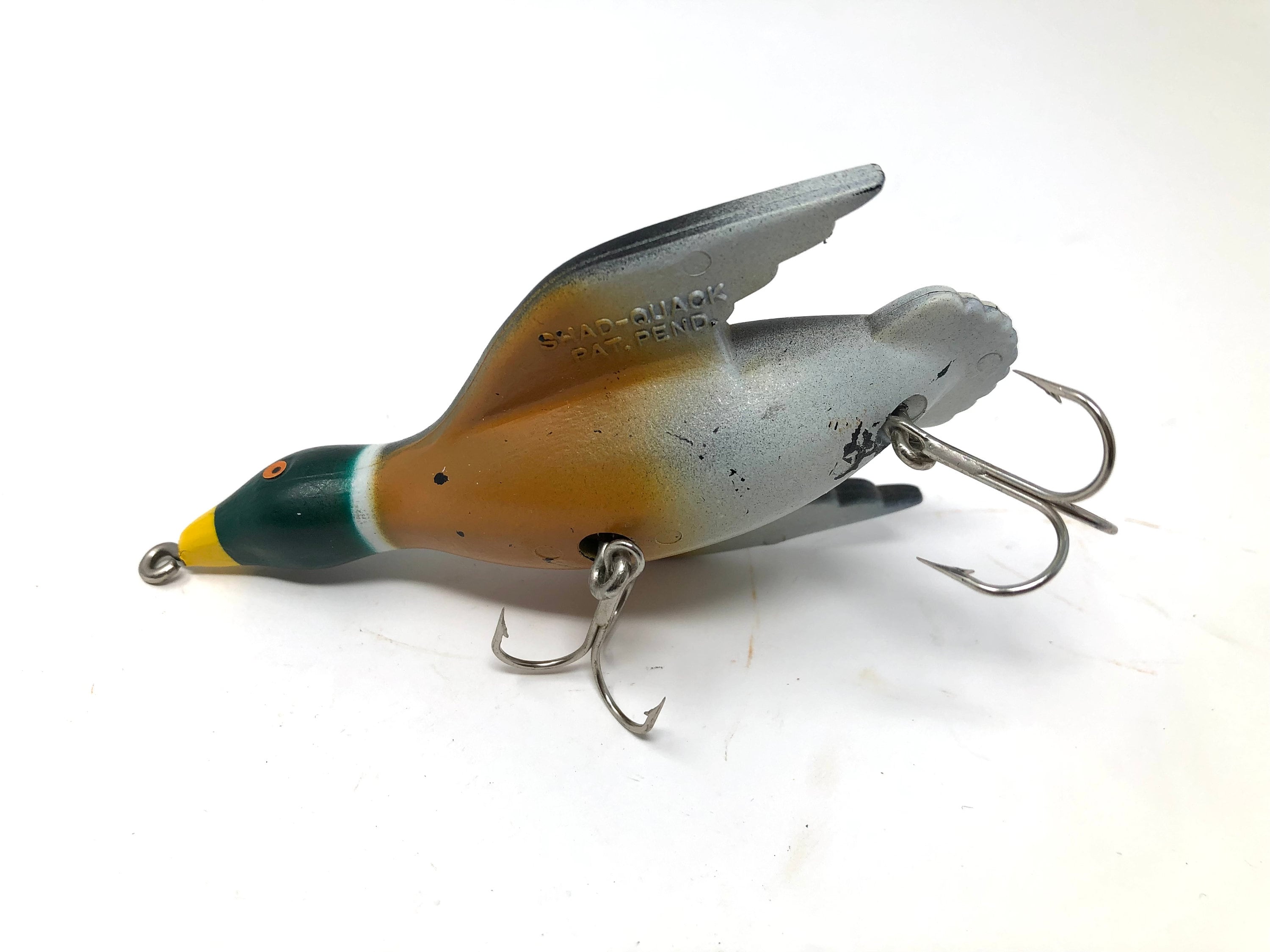 Vintage Shad Quack Flying Duck Fishing Lure / Antique Fishing Lure Shad  Quack Flying Duck 