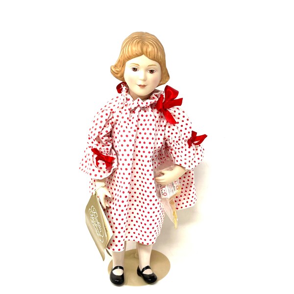 FRANKLIN Heirloom 16 PORCELAIN DOLL 1995 Princess