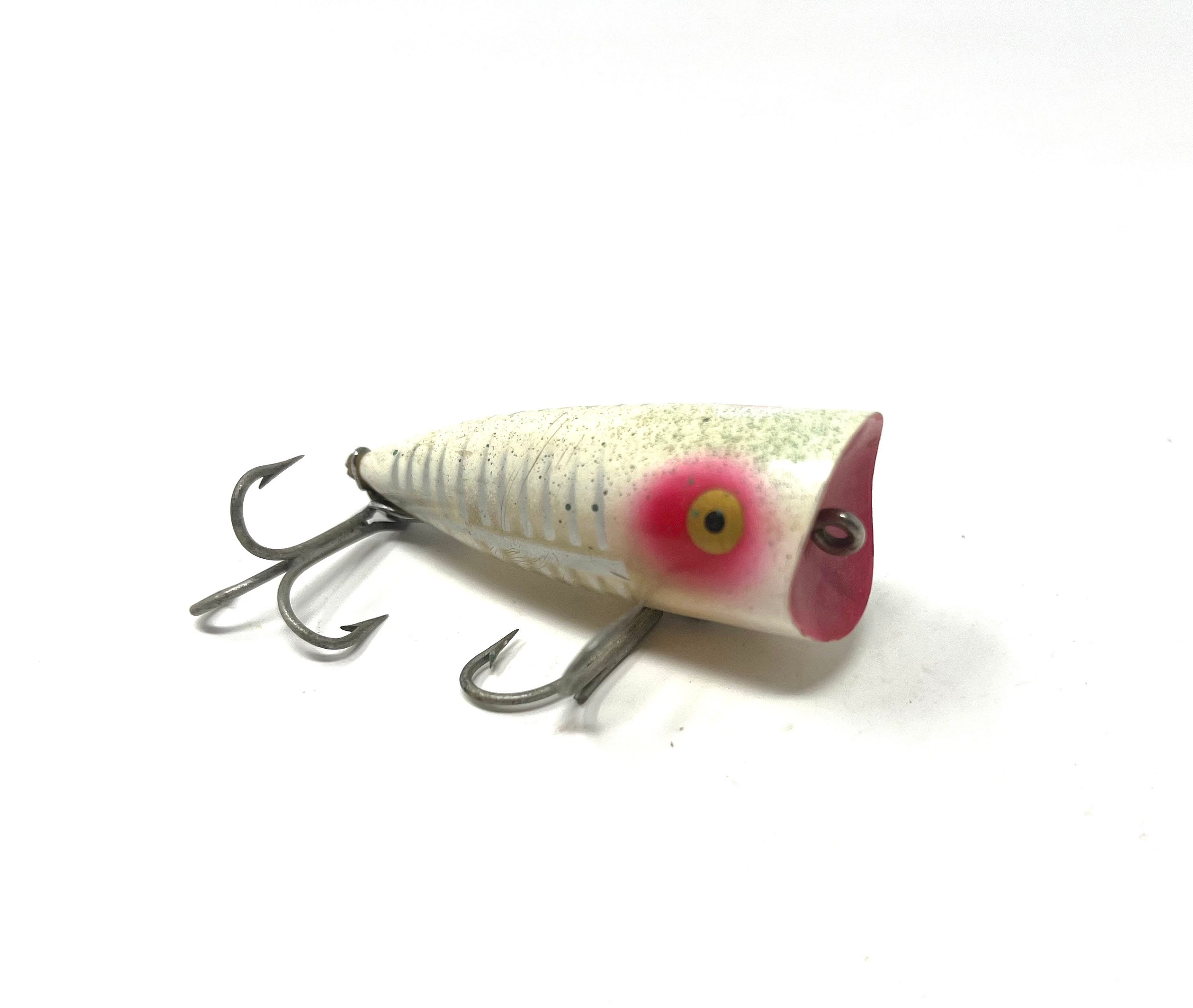 Heddon Fishing Lure Collection of 4, Vintage Tiny Torpedo, Baby Torpedo,  River Runt Spook Sinker, Collectible Fisherman Gift 