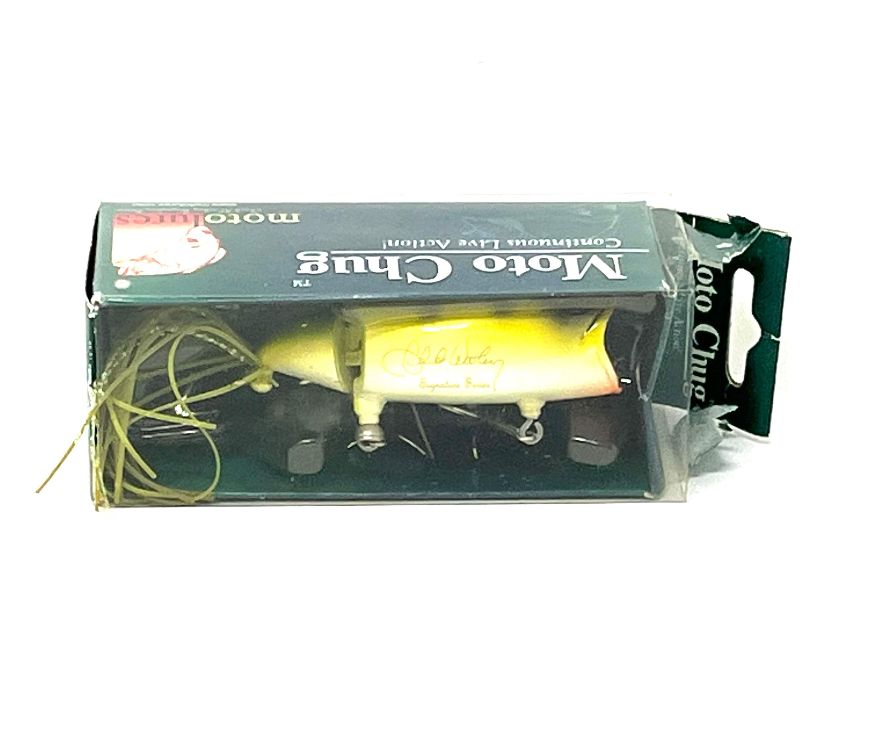 chuck woolery fishing lure Vintage Moto Chug Chuck Woolery Fishing Lure in Original Box / Antique Fishing  Lure Moto Chug Chuck Woolery