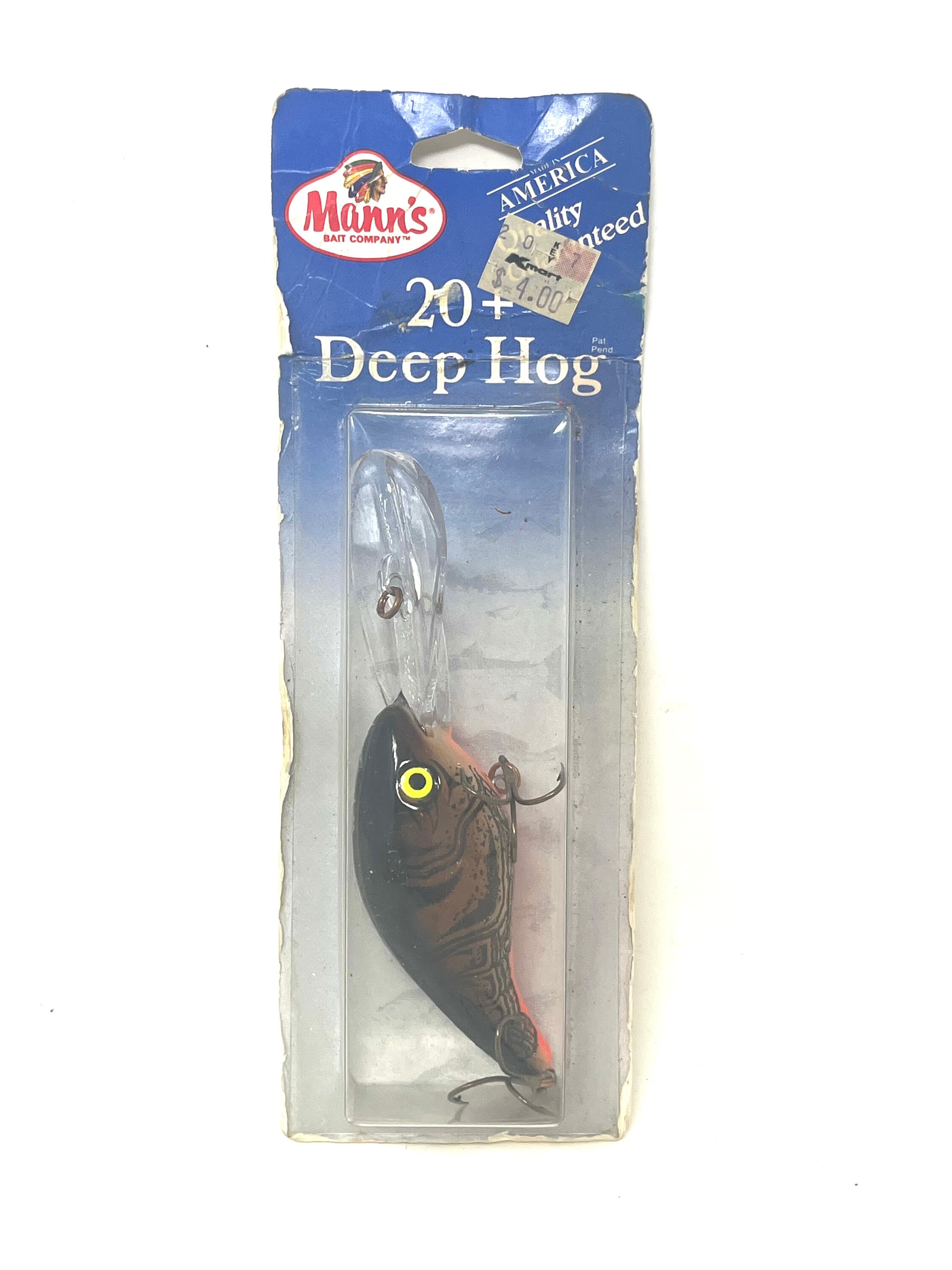 Vintage Fishing Lure Lot: Heddon Baby Zara & Manns 20+ Deep Hog - Etsy