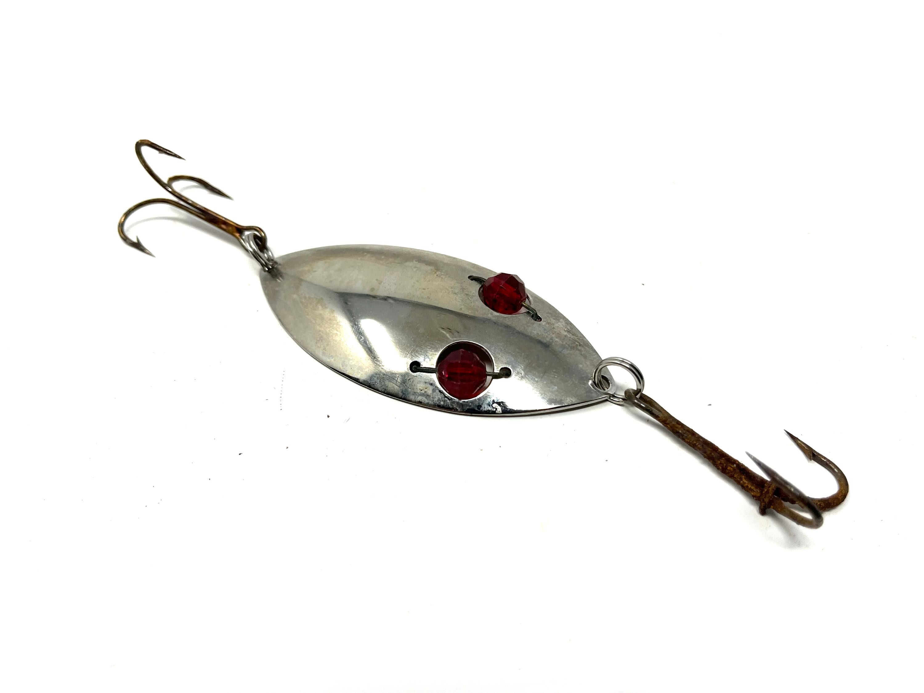 Vintage Red Eyed Wobbler Spoon Lures / 6 Antique Fishing Lures Red Eyed  Wobbler Spoons -  Canada