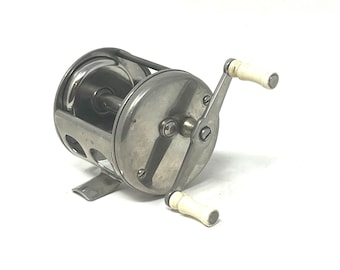 Vintage Bronson Modern Model 100 Fishing Reel - Scarce Early Trade Reel / Antique Fishing Reel Bronson Modern 100