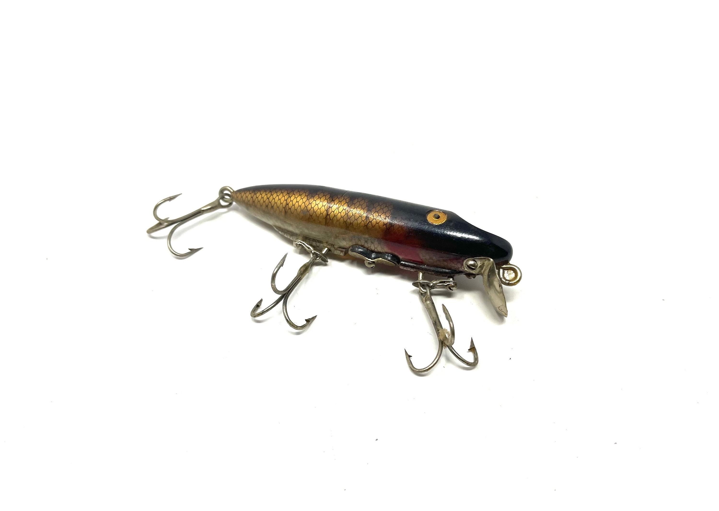 Vintage Lucky Strike Submarine Bait Pikie Fishing Lure (4 Inch) - Etsy