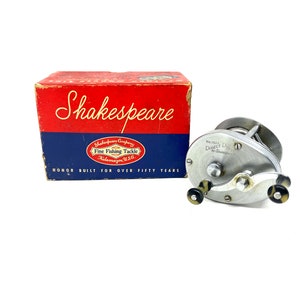 Vintage Shakespeare Direct Drive 1924 Fishing Reel With Original Box /  Antique Fishing Reel Shakespeare Direct Drive 1924 