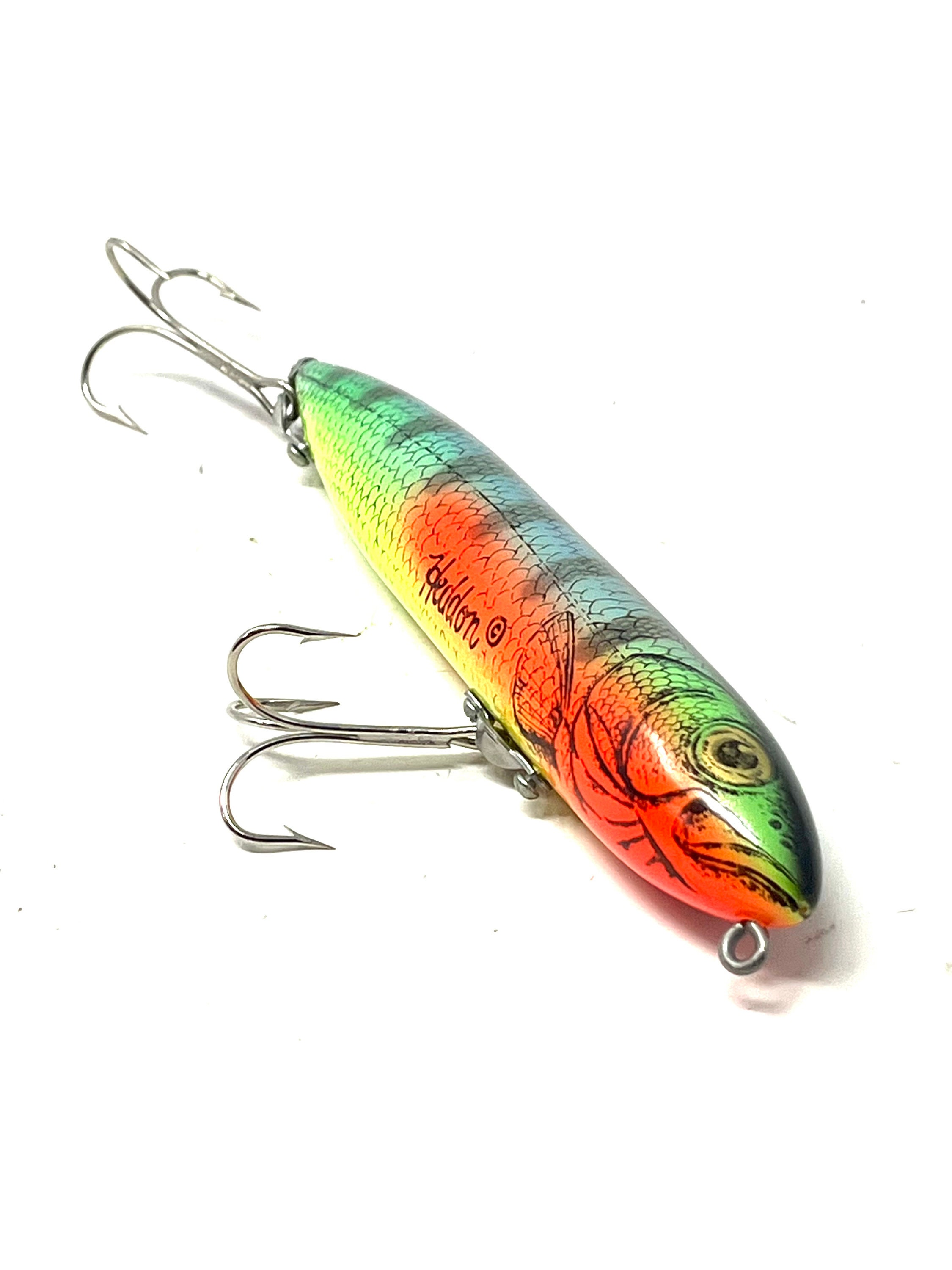 Vintage Heddon Zara Spook Fishing Lure: Natural Perch - Etsy