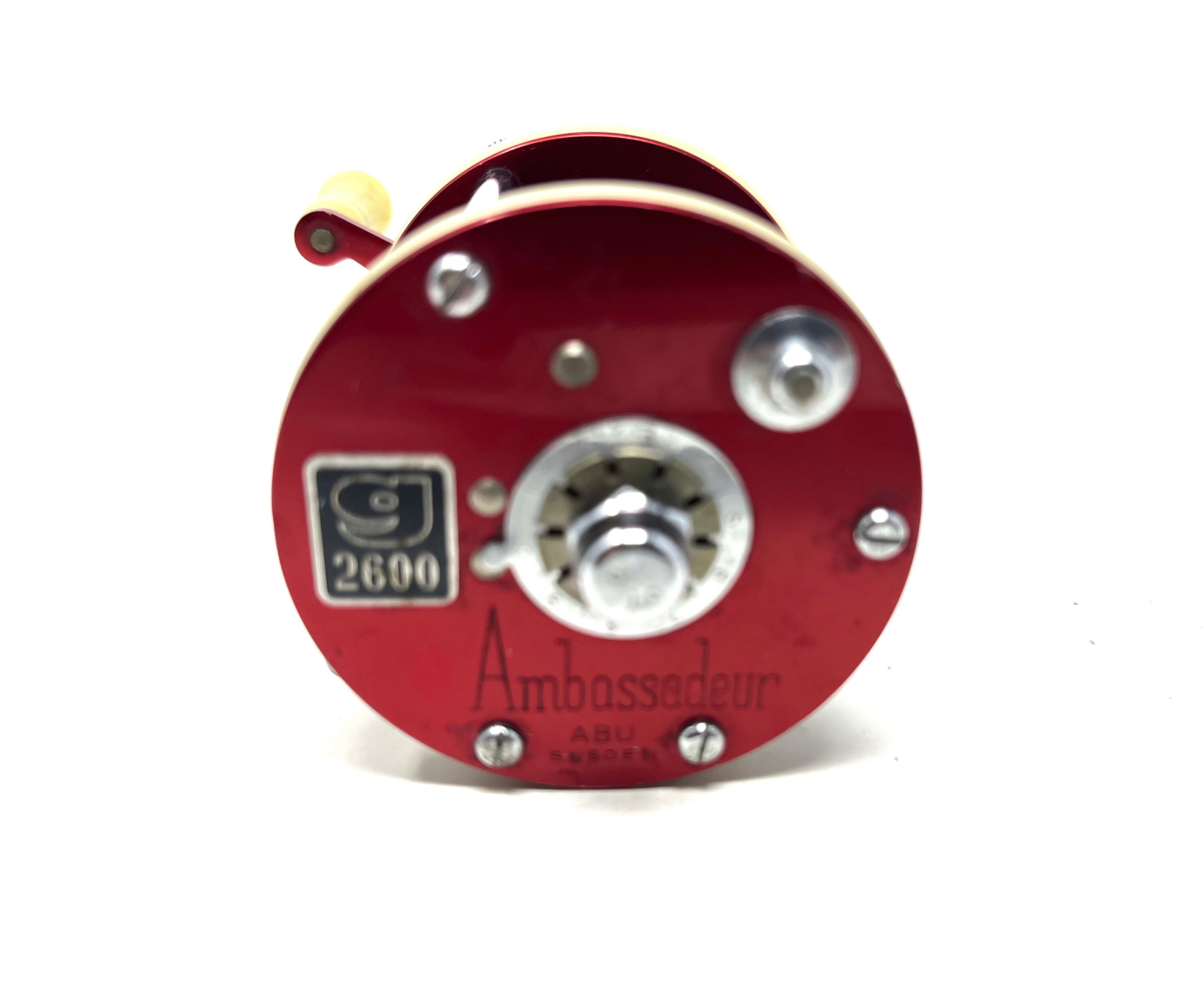 60年代 ABU AMBASSADEUR g2600 Abu Ambassadeur Garcia 2600 Fishing Reel With Push Button