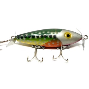 Vintage South Bend Nip-i-diddee Fishing Lure in Spotted Ape Color