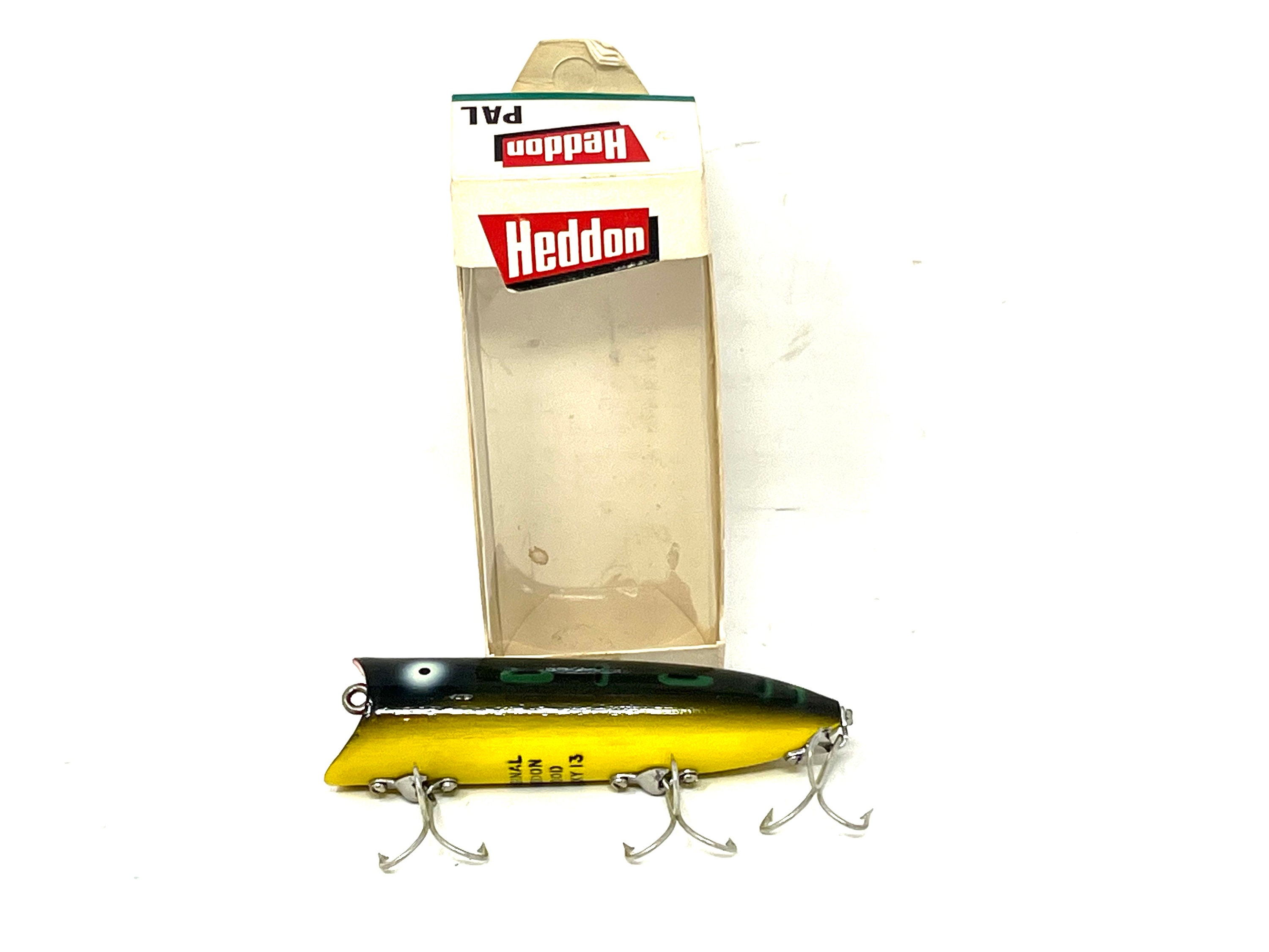 Heddon Lucky 13 W2500 BF Fishing Lure in Original Box Vintage