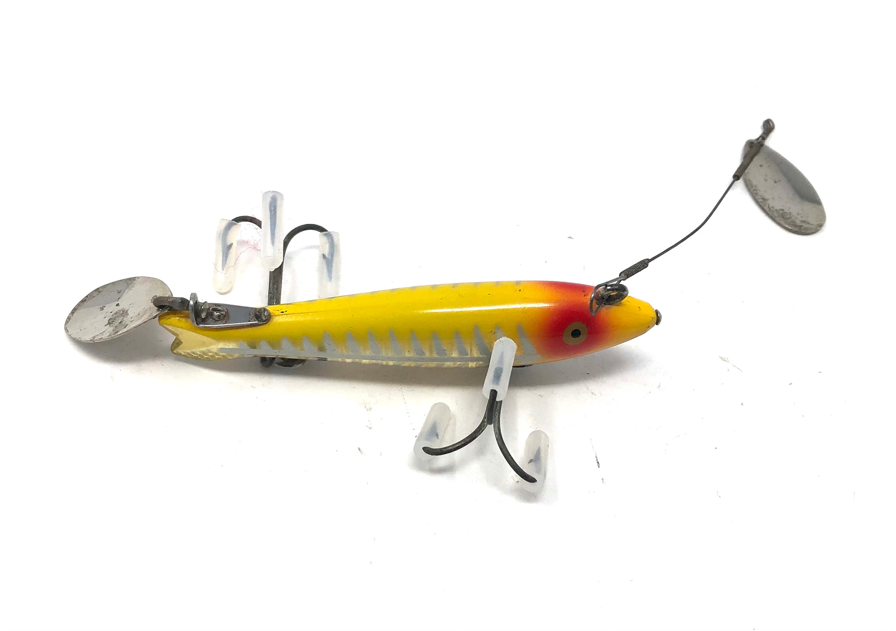 Vintage Heddon Dowagiac Spook Fishing Lure / Antique Heddon Dowagiac Spook Fishing  Lure Yellow Shore -  Canada