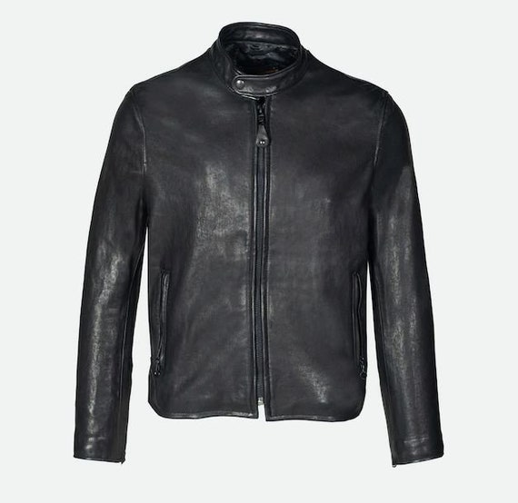 Genuine Lambskin Leather Men's Jacket Classic Real - Etsy