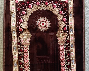 Alfombra de oración acolchada de espuma gruesa - Alfombra de oración islámica musulmana cómoda