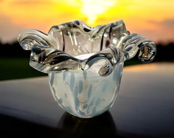 Tammaro Home MURANO Glass Scented Candle , Vase  ITALY