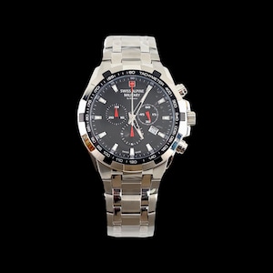 SWISS ALPINE MILITARY by Grovana Star Fighter Chronograph Watch image 1