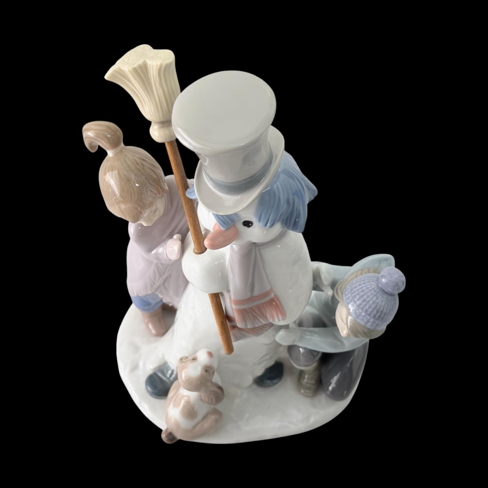 LLADRO Porcelain Figurine of A Snowman #5713 - Etsy