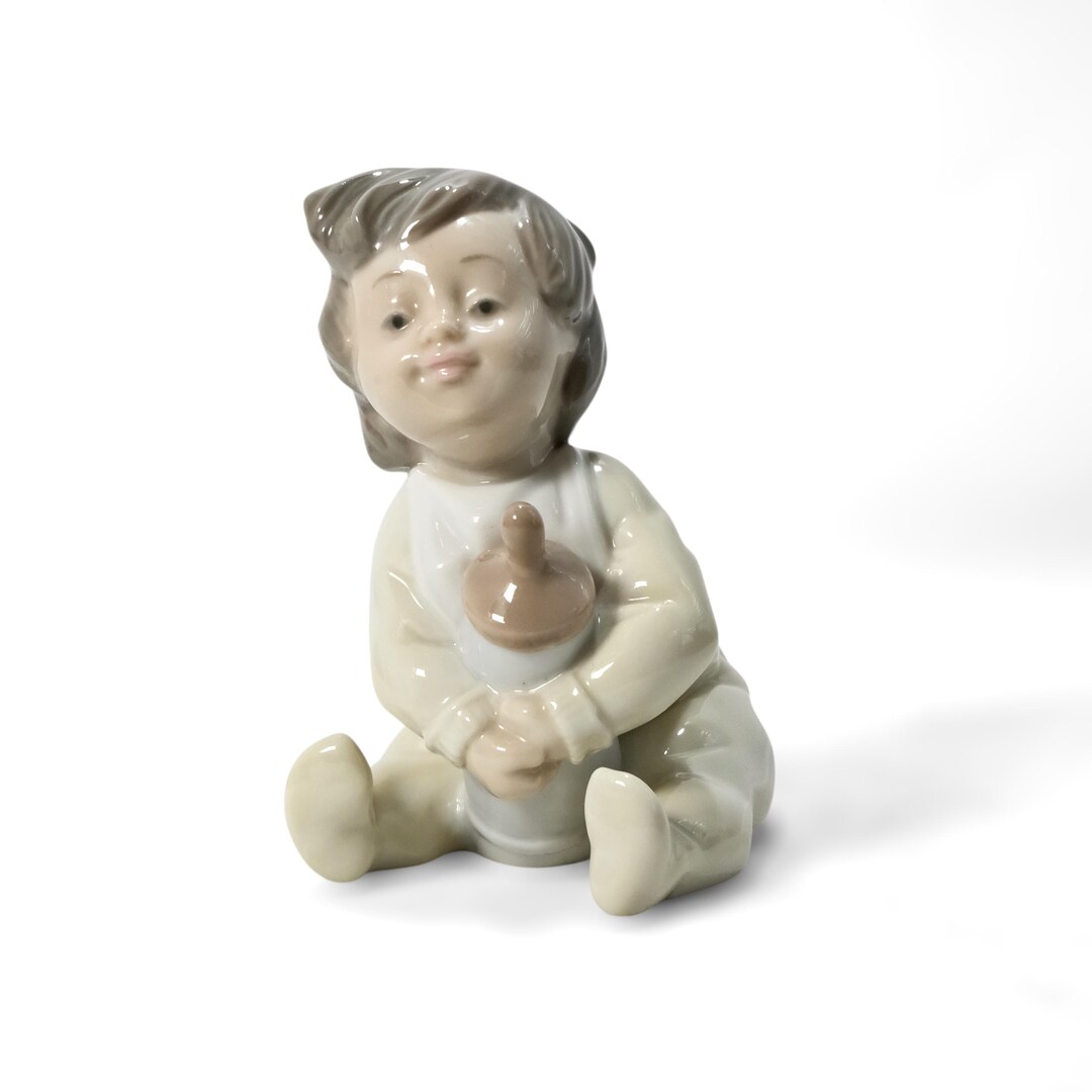 置物 Nao 楽天市場】リヤドロ ナオ 人形 置物 磁器 天使の音楽隊（バイオリン