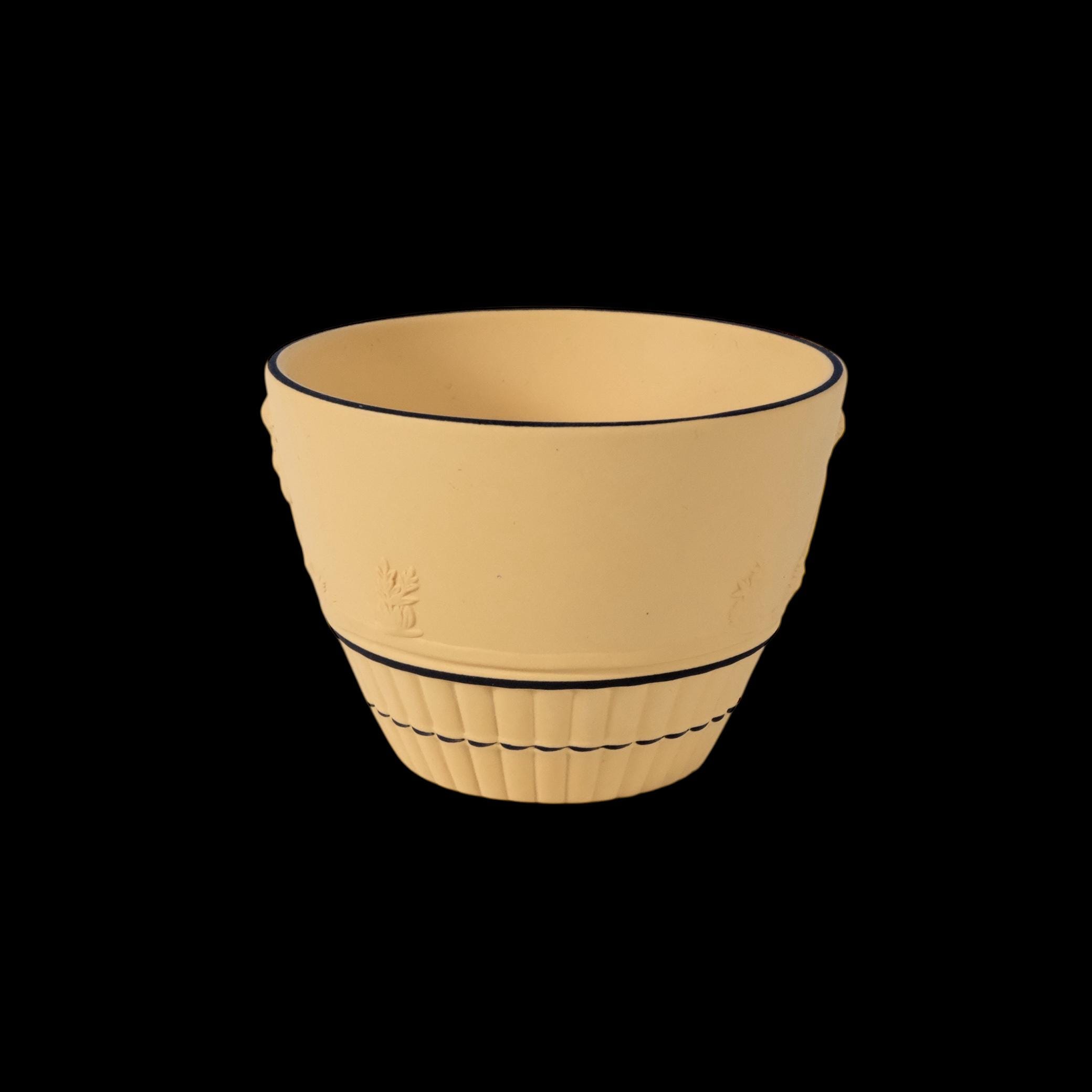 ウェッジウッド ジャスパーウェア ハンドクラフト ケーン イエロー 
