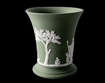 ウェッジウッド ジャスパーウェア セージグリーン シーズンズ