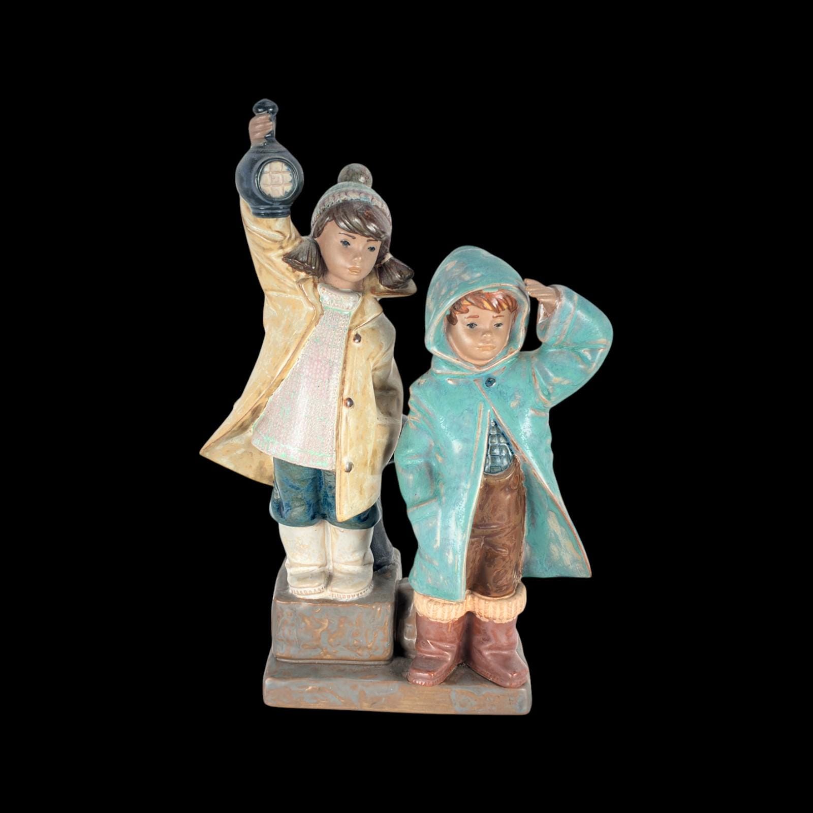 Lladro Porcelain Figurine of Boy and Girl ' Ahoy There ' # 2173 - Etsy