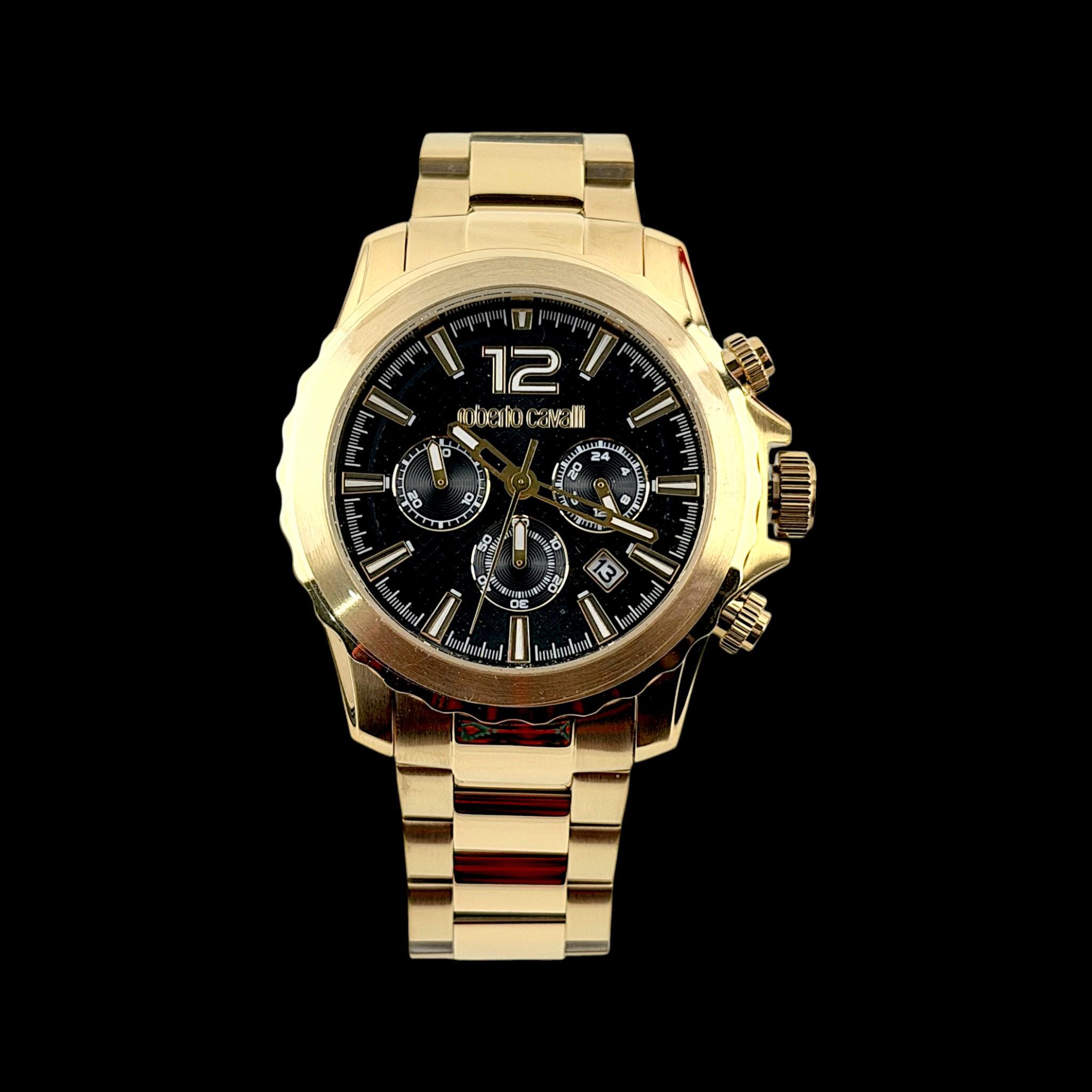 Roberto Cavalli by Franck Muller Collection Stainless Steel
