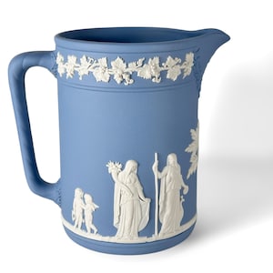 WEDGWOOD ジャスパーウェア ペールブルー ラージ ピッチャー ジャグ
