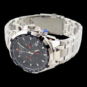 SWISS ALPINE MILITARY by Grovana Star Fighter Chronograph Watch image 2