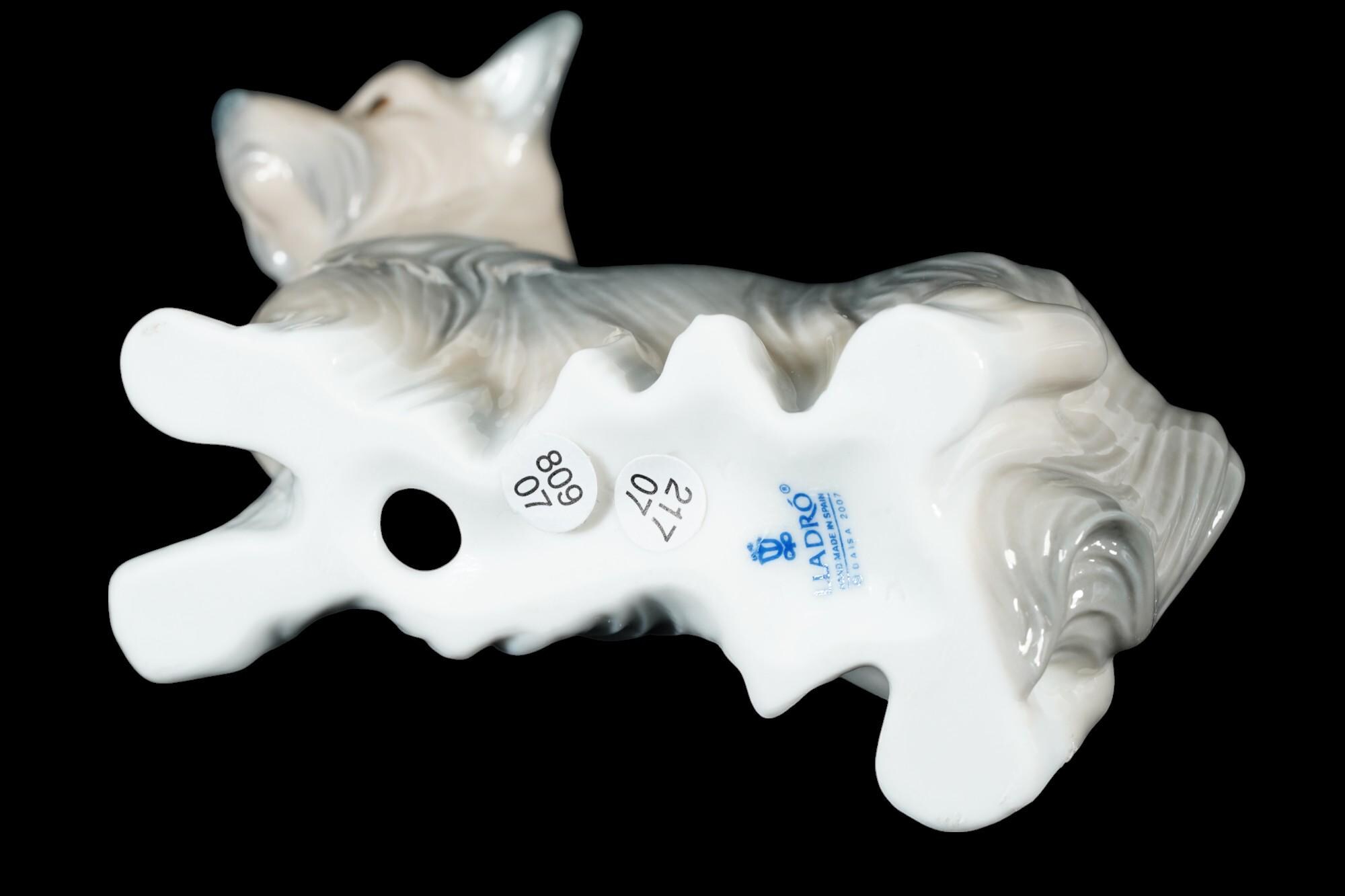 ヨークシャーテリア リャドロ 磁器 ヨークシャーテリア リャドロ