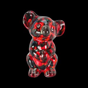 Anita Harris Art Pottery Handmålad Keramikfigur av Koala Björn