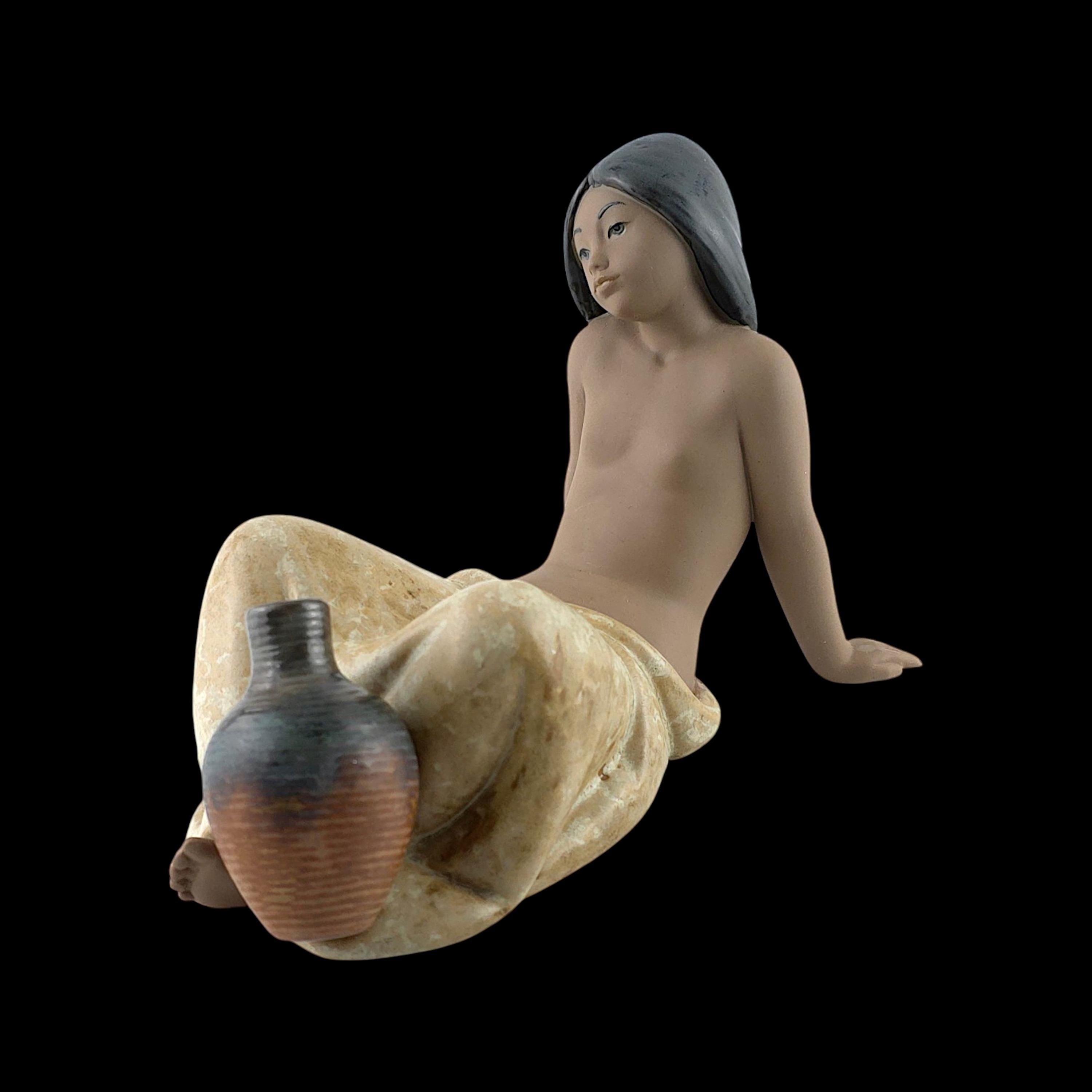 Lladro Figurines Water Girl - Etsy Norway