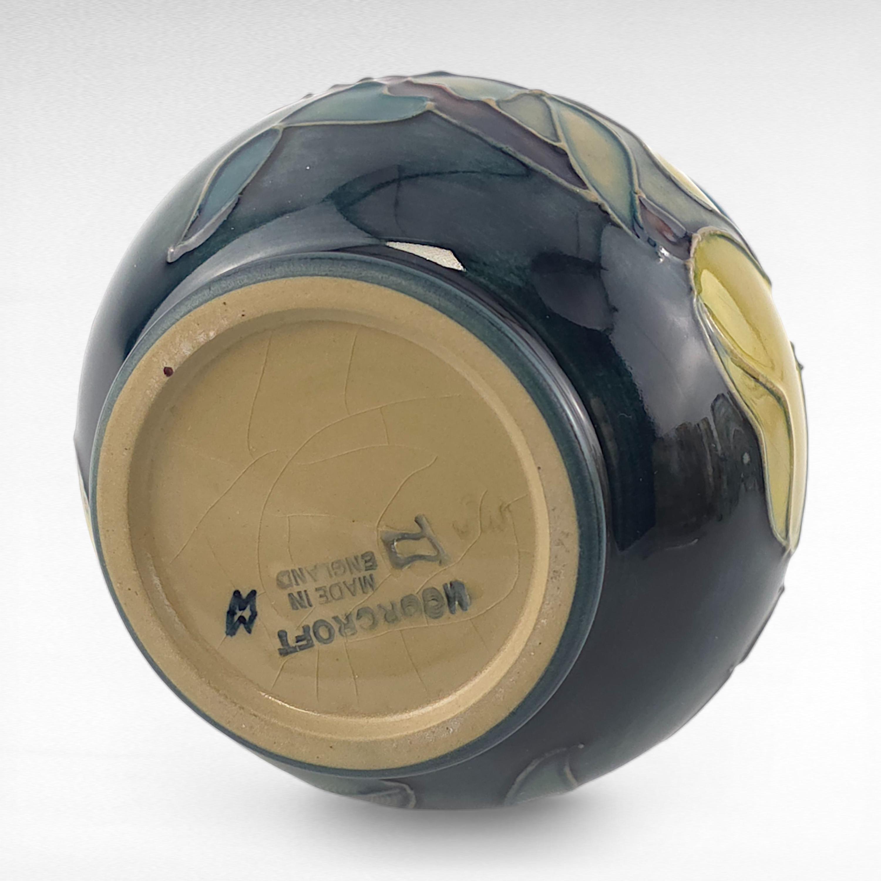 MOORCROFT Pottery ' Hypericum ' Vase Designed by Rachel Bishop
