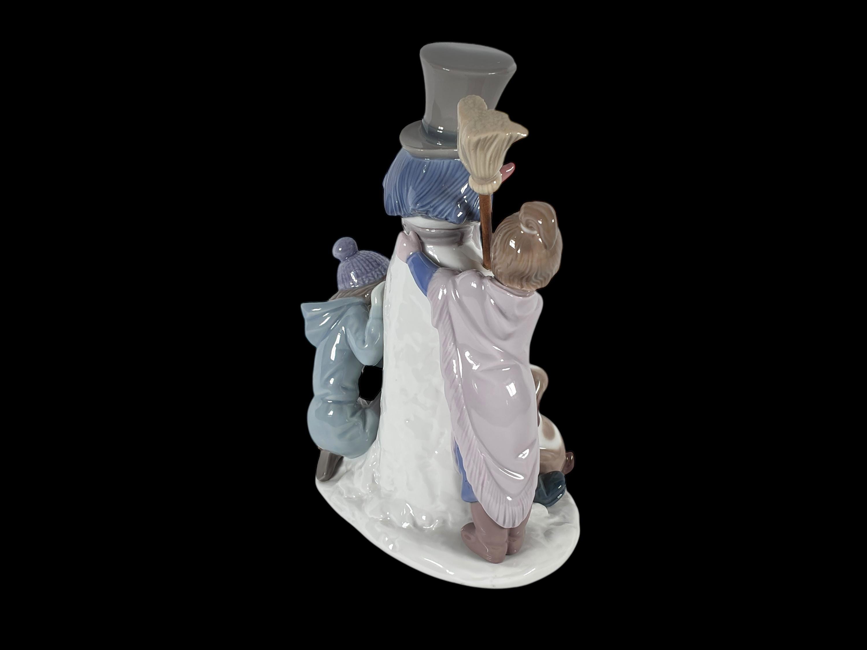 LLADRO Porcelain Figurine of A Snowman #5713 - Etsy Israel
