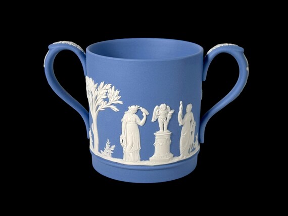 ウェッジウッド ジャスパーウェア ハンドクラフト ペールブルー