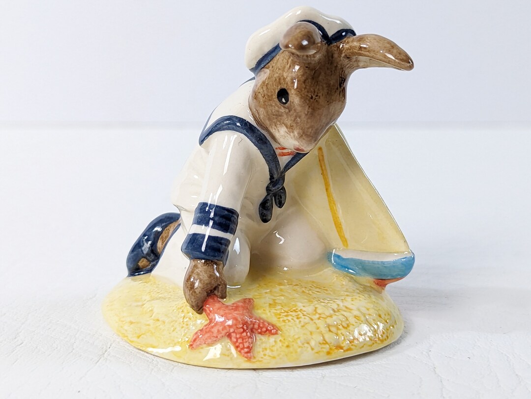 Vintage Figurine , ROYAL DOULTON Sailor Bunnykins DB 166 , 1996 Etsy