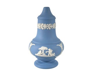 WEDGWOOD Jasperware Pale Blue Salt / Pepper Shaker