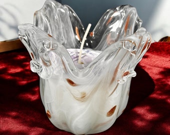 Tammaro Home MURANO Glass Scented Candle , Vase  ITALY