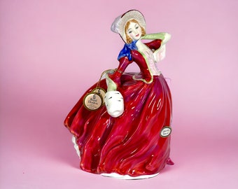 ROYAL DOULTON  Figurine &quot;Autumn Breezes&quot;  HN 1934  Designed By Leslie Harradine, 1939